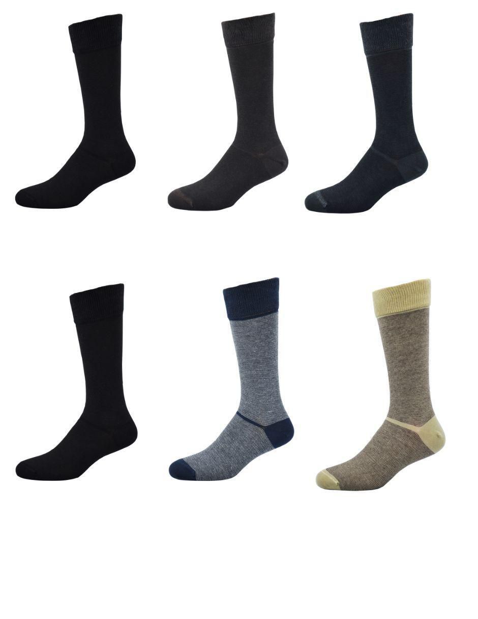 Calcetines diabético de algodón Hombre 6 pares 3