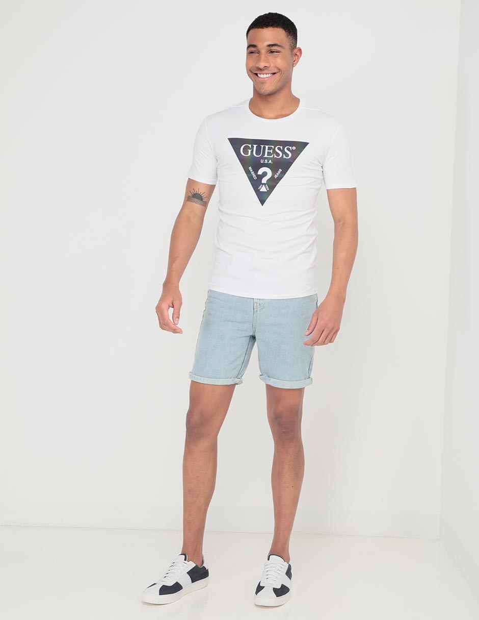 Playera Guess cuello redondo para hombre