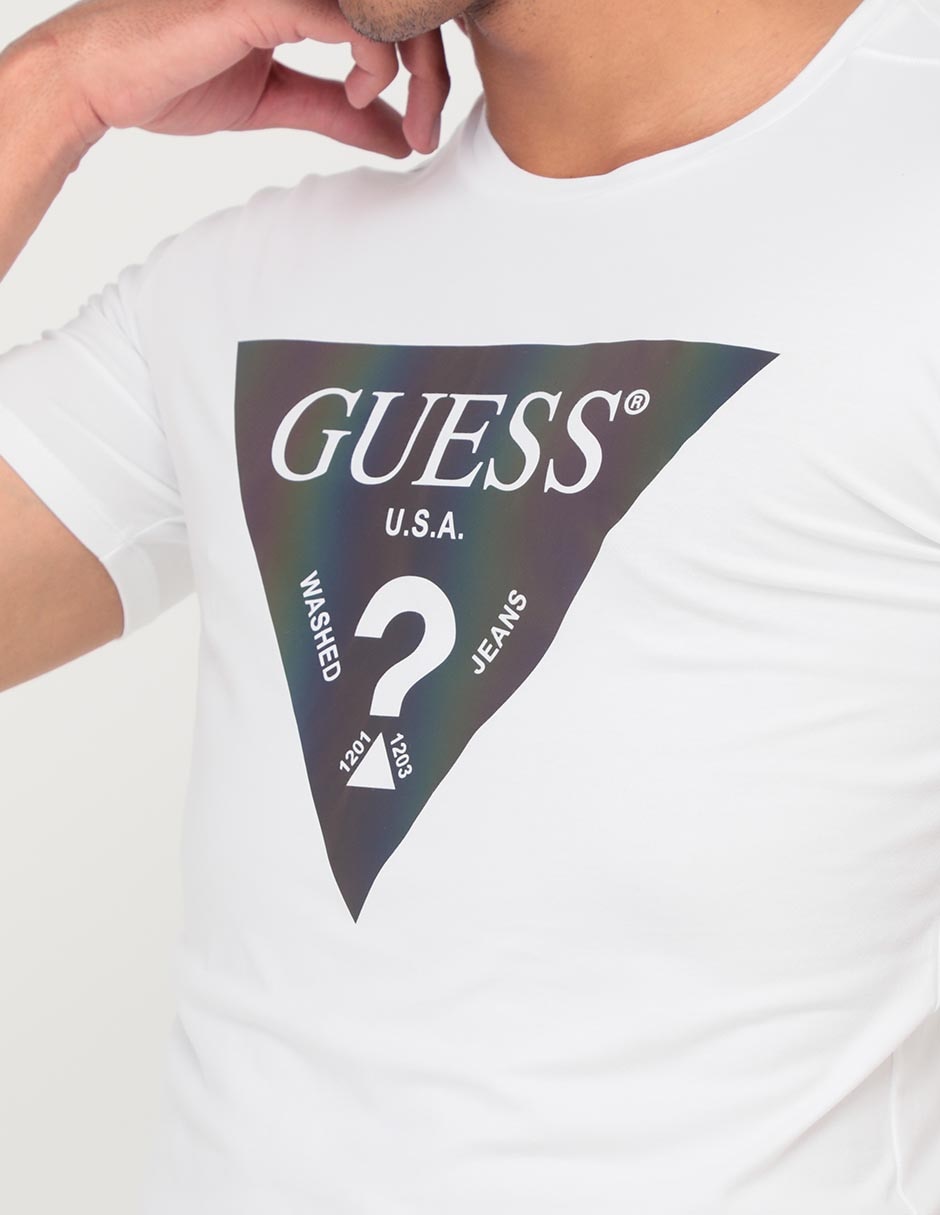 Playera Guess cuello redondo para hombre
