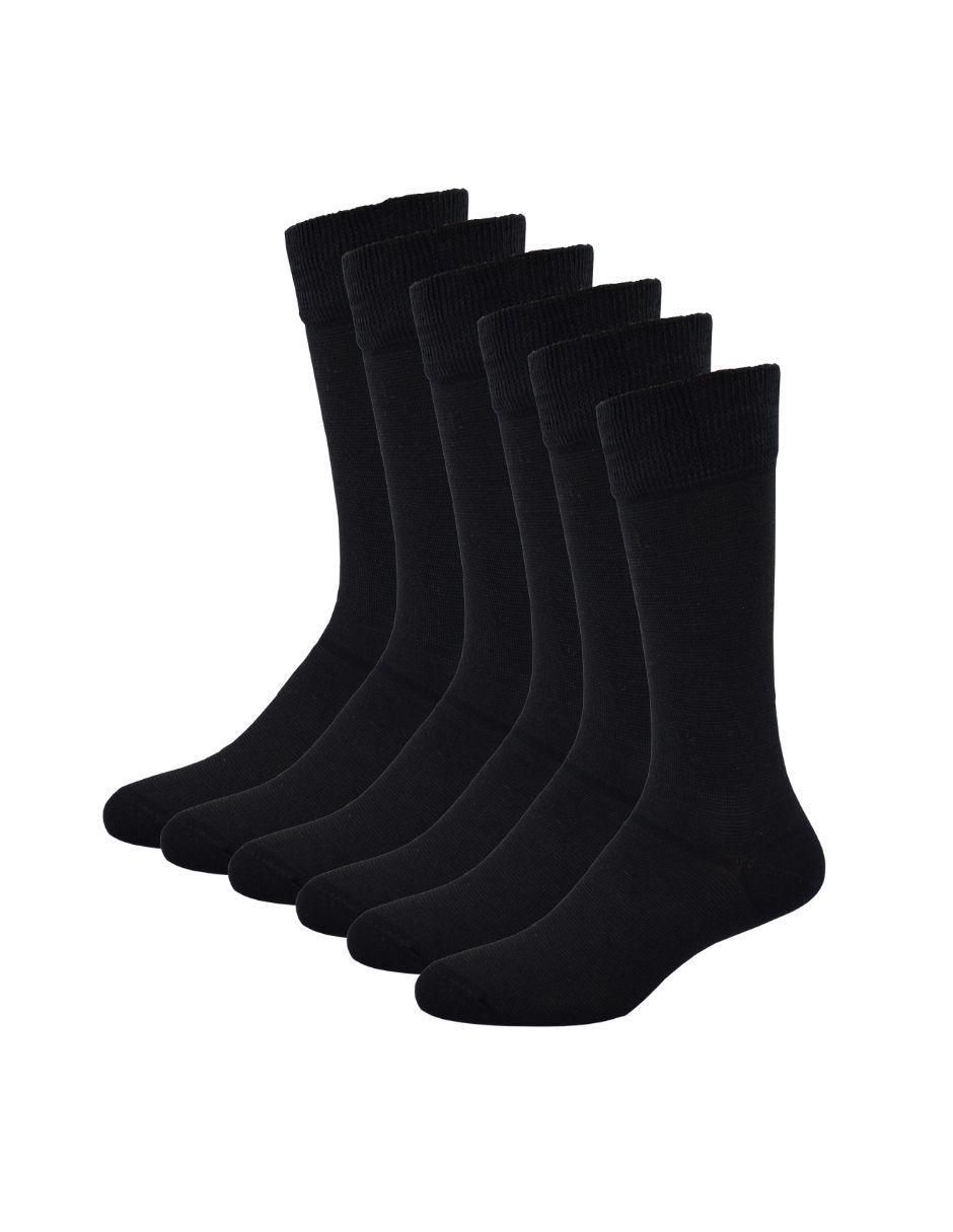 Calcetines comfort de algodón Hombre 6 pares