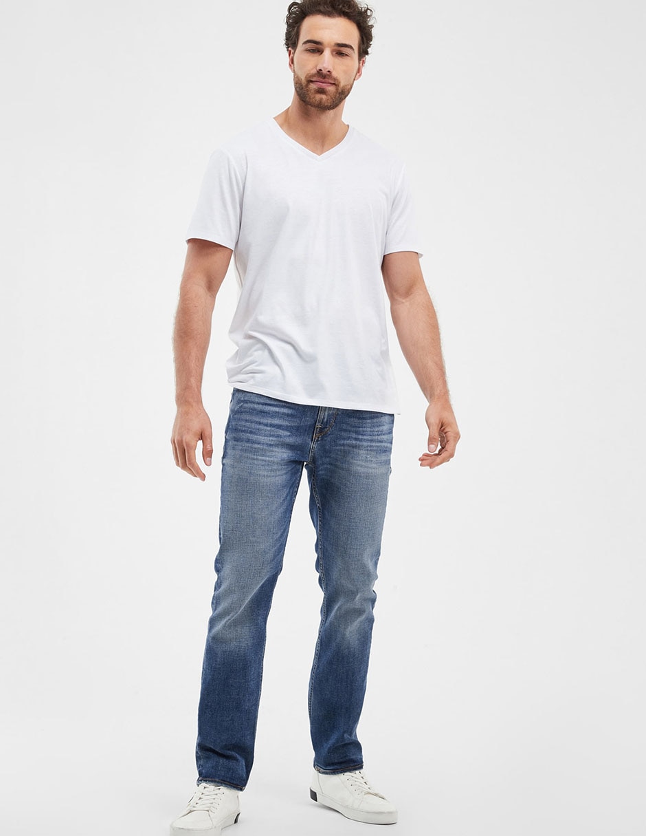 Jeans slim Guess deslavado para hombre