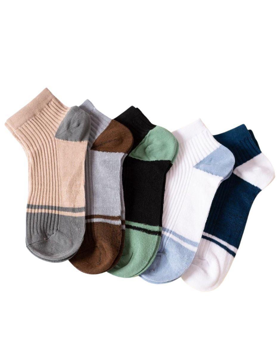 Set calcetines de algodón Hombre 5 pares