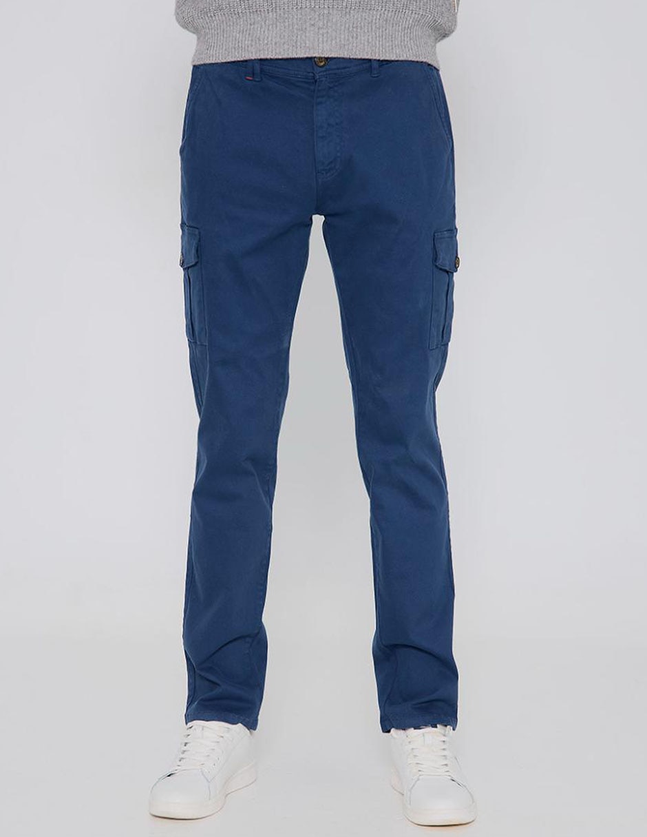 Pantalón recto Scotta de algodón para hombre