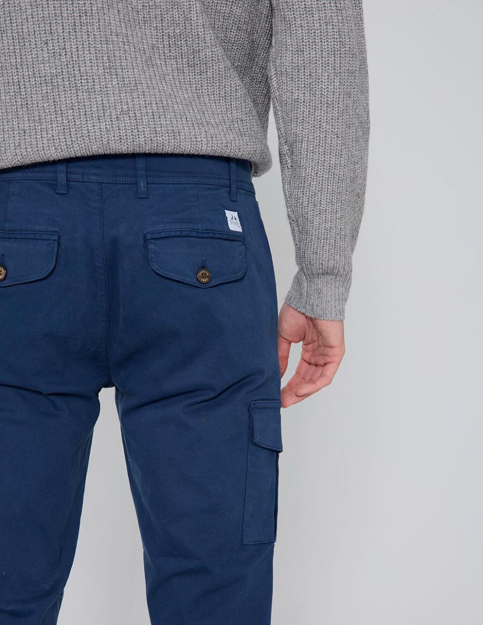 Pantalón recto Scotta de algodón para hombre