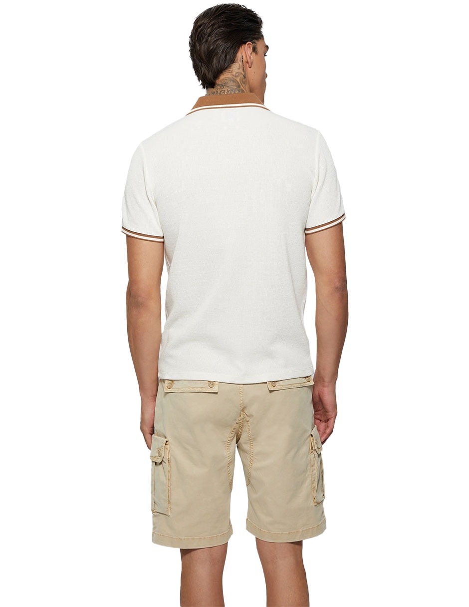 Playera tipo polo GUESS SM24 para hombre