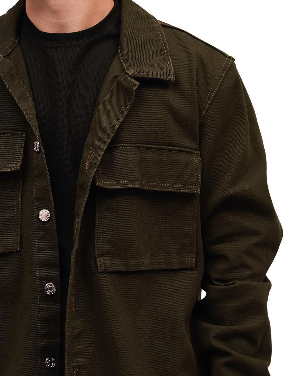Camisa casual manga larga para hombre 2