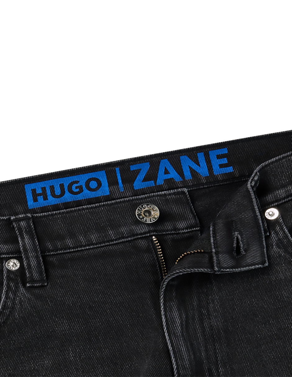 Jeans slim lavado obscuro para hombre 4