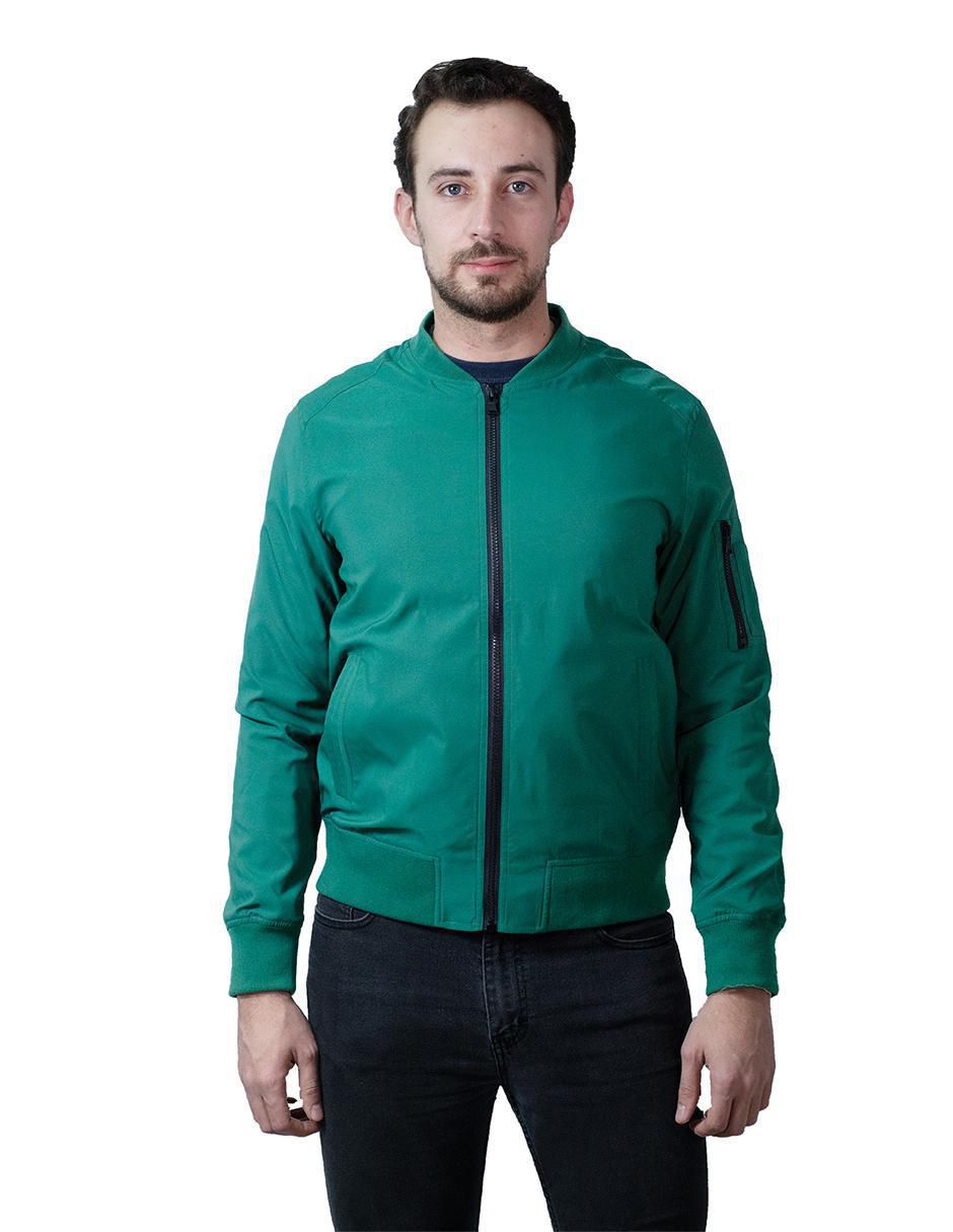 Chamarra casual con bolsillos para hombre Chamarra casual con bolsillos para hombre