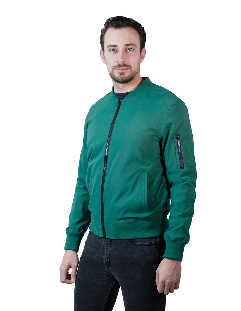 Chamarra casual con bolsillos para hombre 3