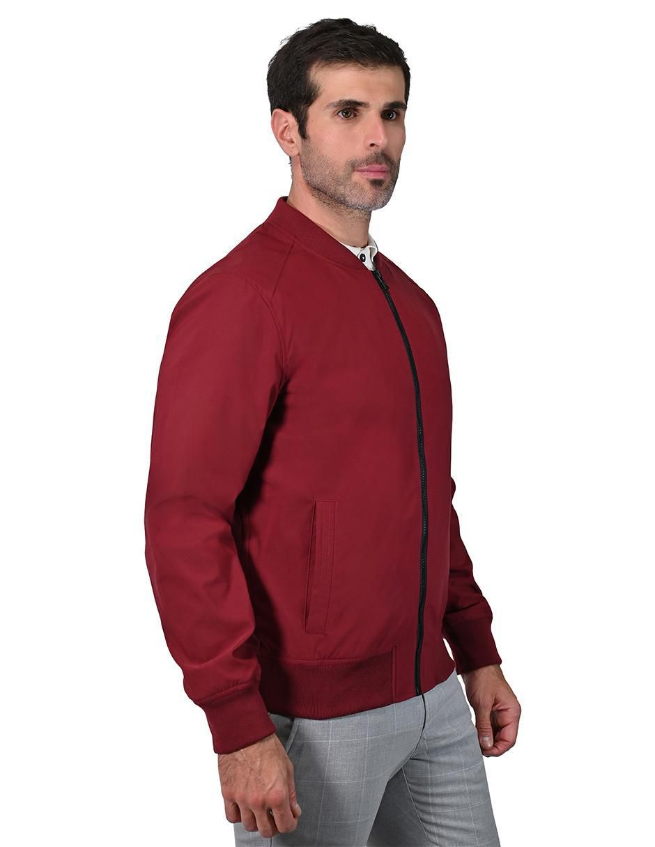 Chamarra casual con bolsillos para hombre