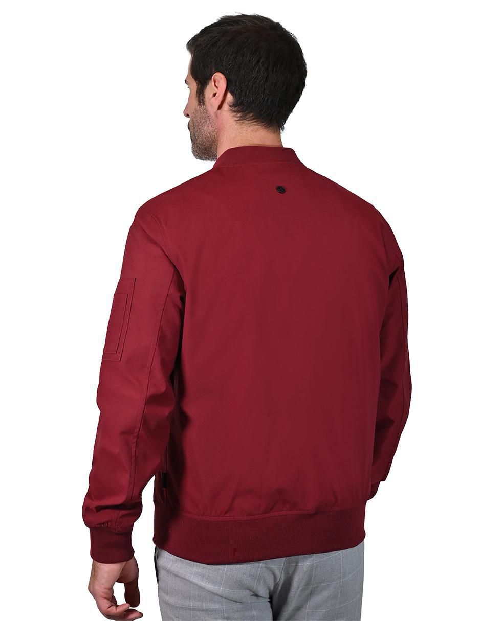 Chamarra casual con bolsillos para hombre