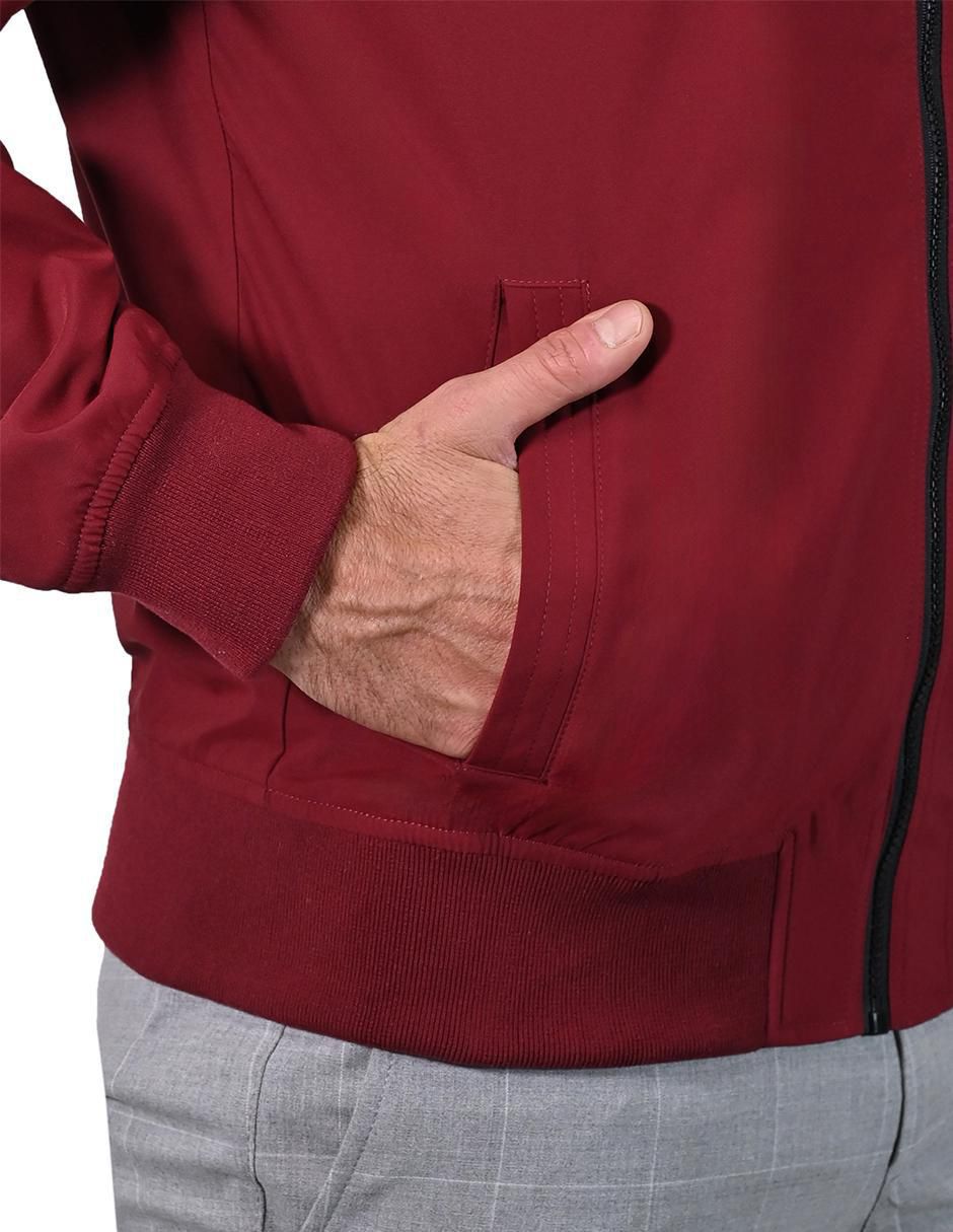 Chamarra casual con bolsillos para hombre 5