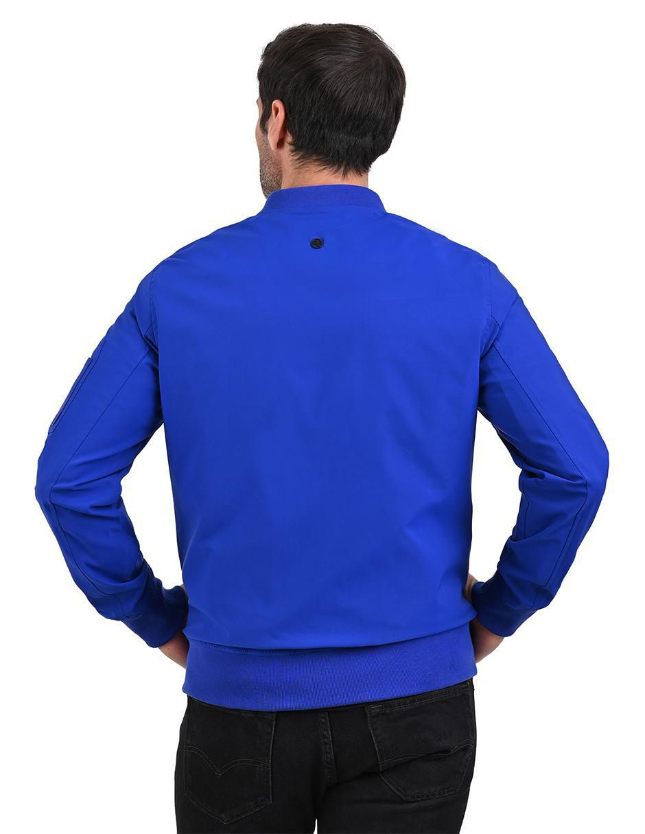 Chamarra casual con bolsillos para hombre 3