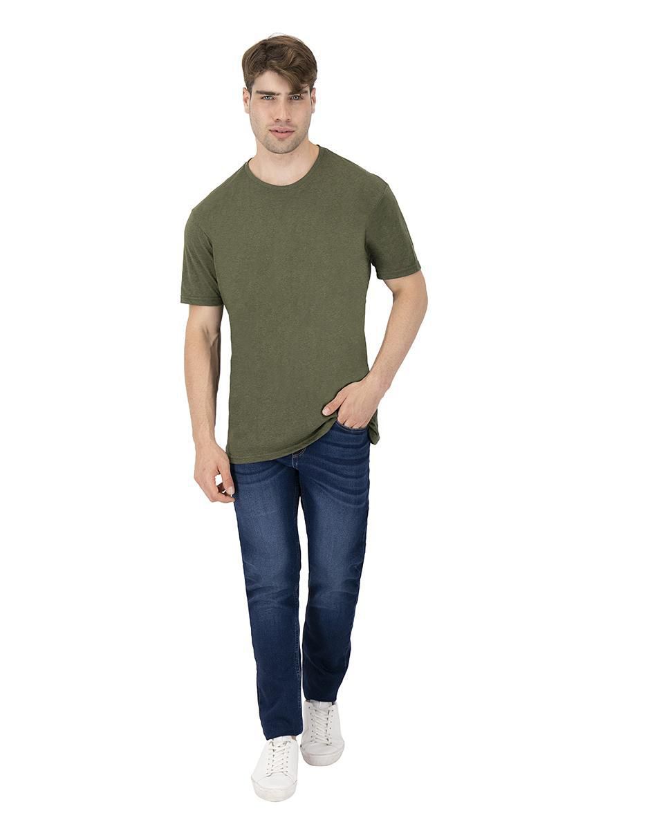 Playera Básicos cuello redondo para hombre 3