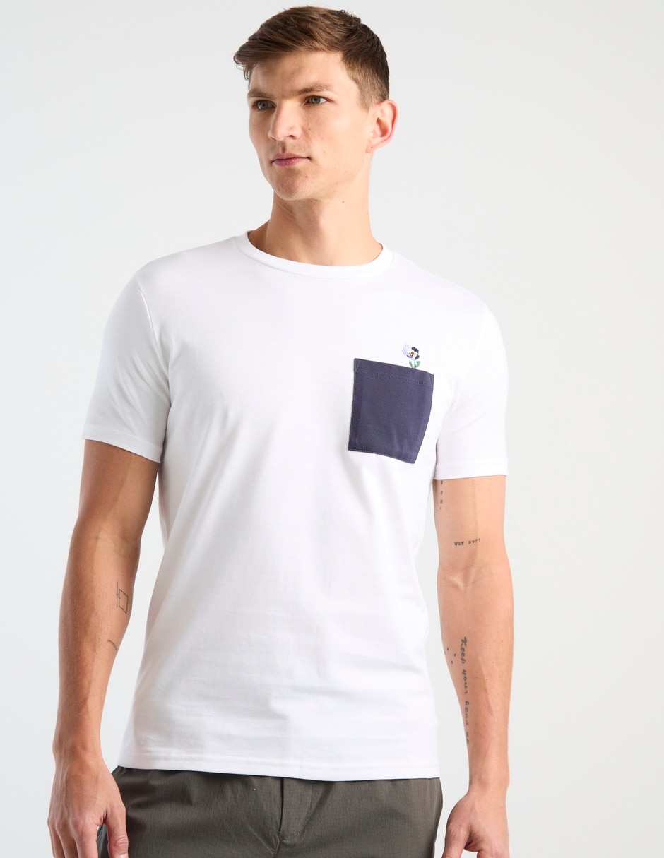 Playera México Azteca Maya Prehispánico cuello redondo para hombre Playera México Azteca Maya Prehispánico cuello redondo para hombre