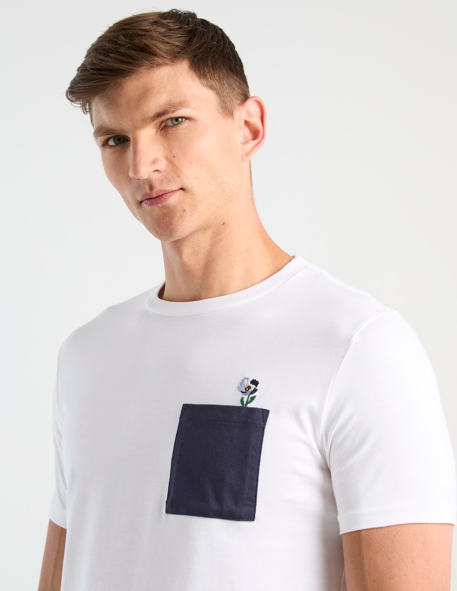 Playera México Azteca Maya Prehispánico cuello redondo para hombre 2