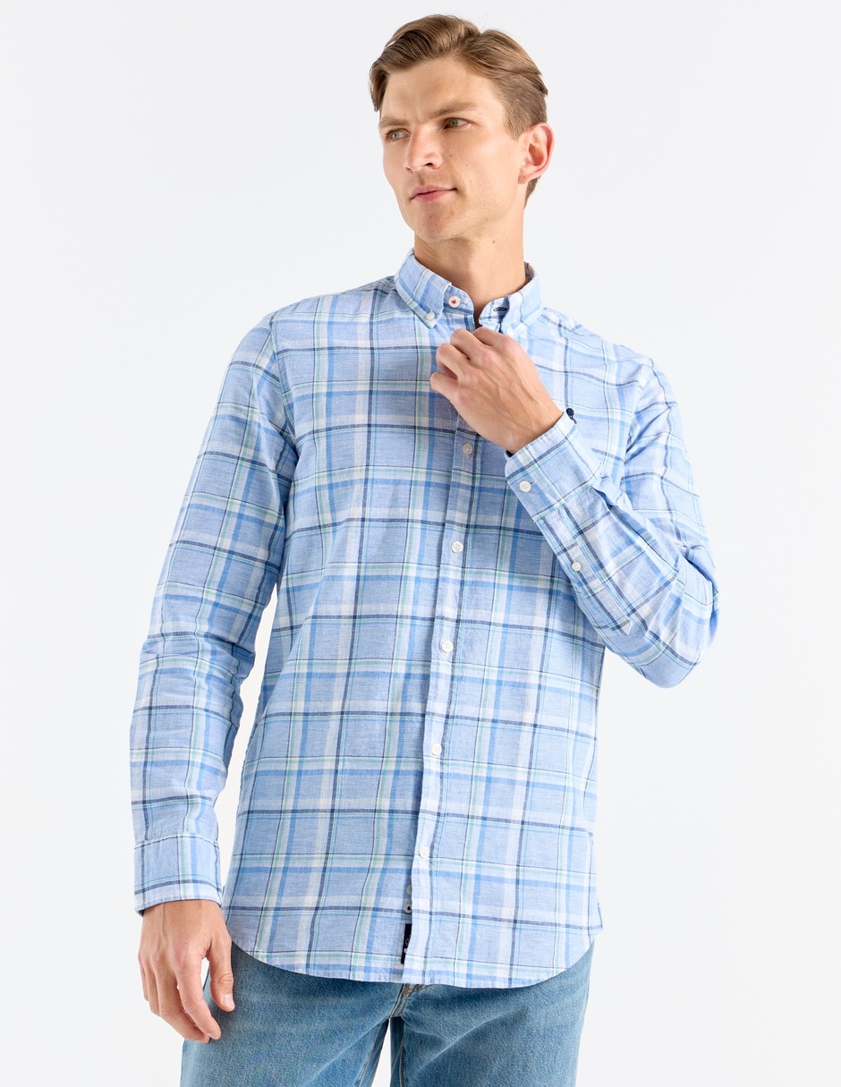 Camisa casual Polo Ralph Lauren de algodón manga larga para hombre 2