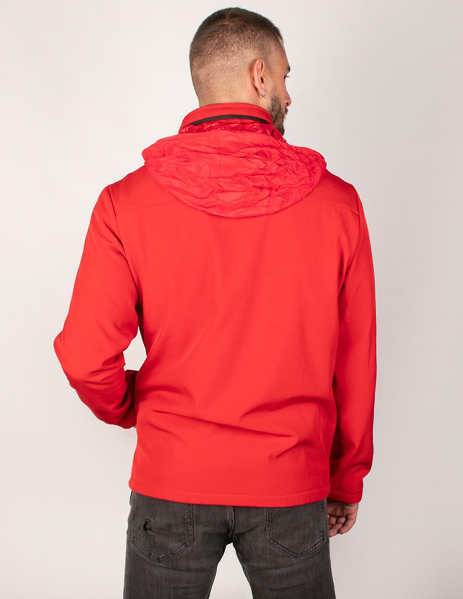 Chamarra casual con capucha para hombre 5