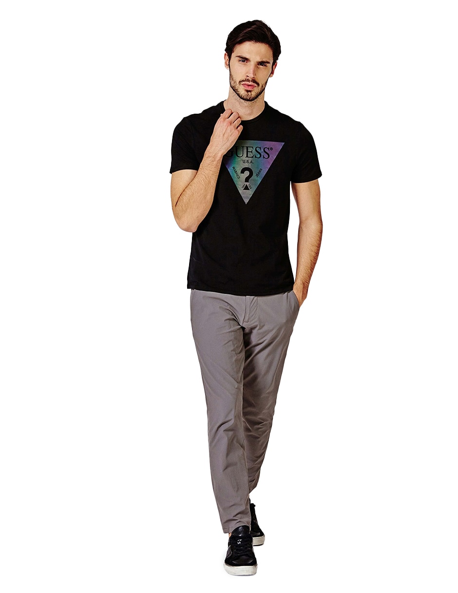 Playera Guess cuello redondo para hombre