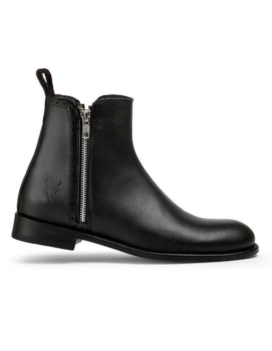 Bota de piel bovino para hombre Bota de piel bovino para hombre