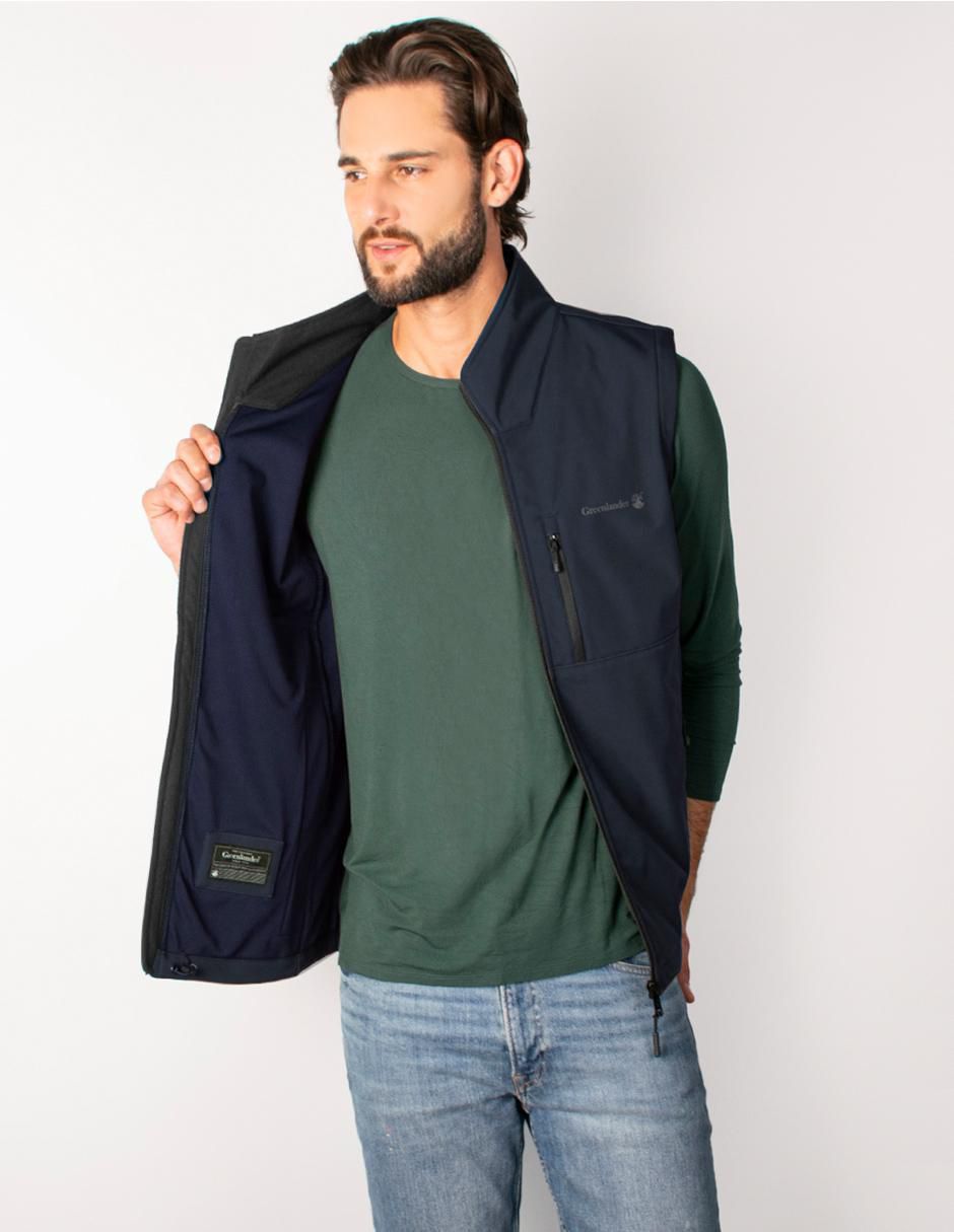 Chaleco con bolsillos para hombre 4