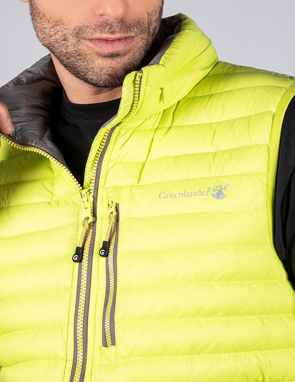 Chaleco capucha desmontable para hombre 4