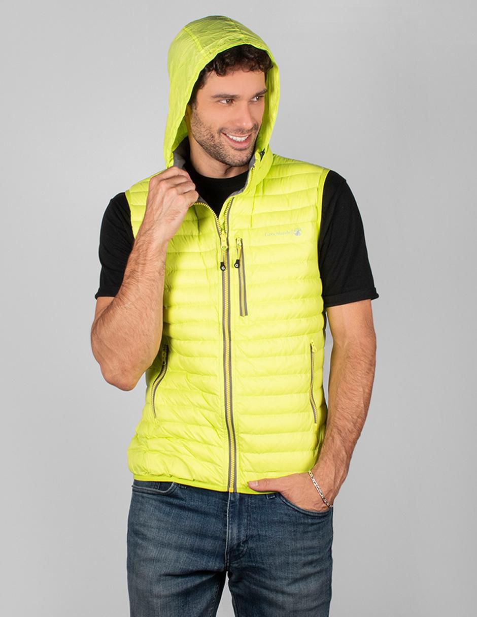 Chaleco capucha desmontable para hombre 3