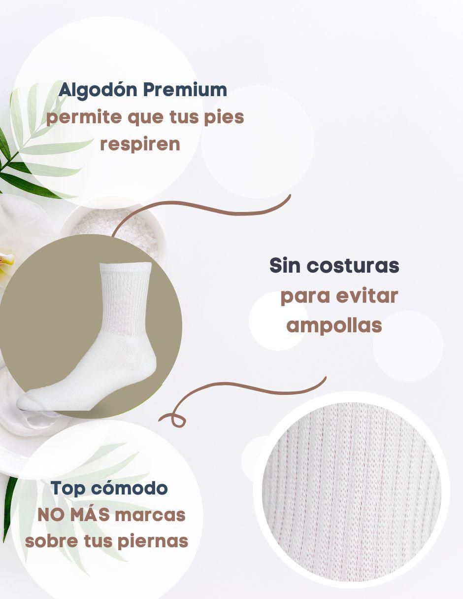 Calcetines transpirable de algodón Hombre 6 pares 3