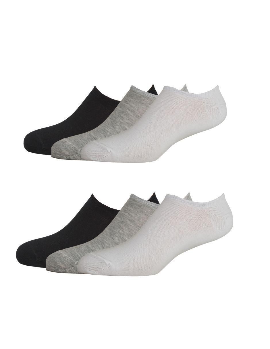Calcetines invisible de algodón Hombre 6 pares 2