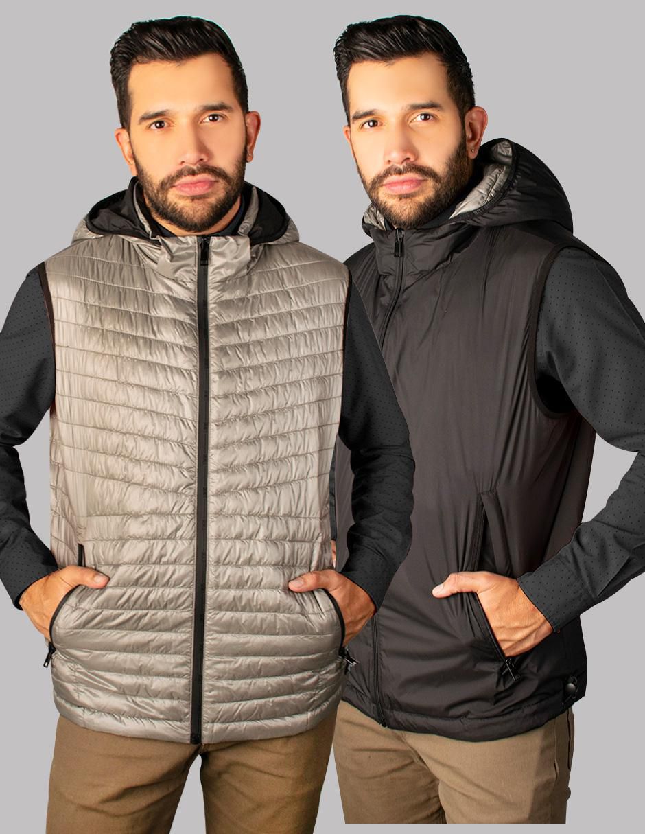 Chaleco reversible para hombre 8