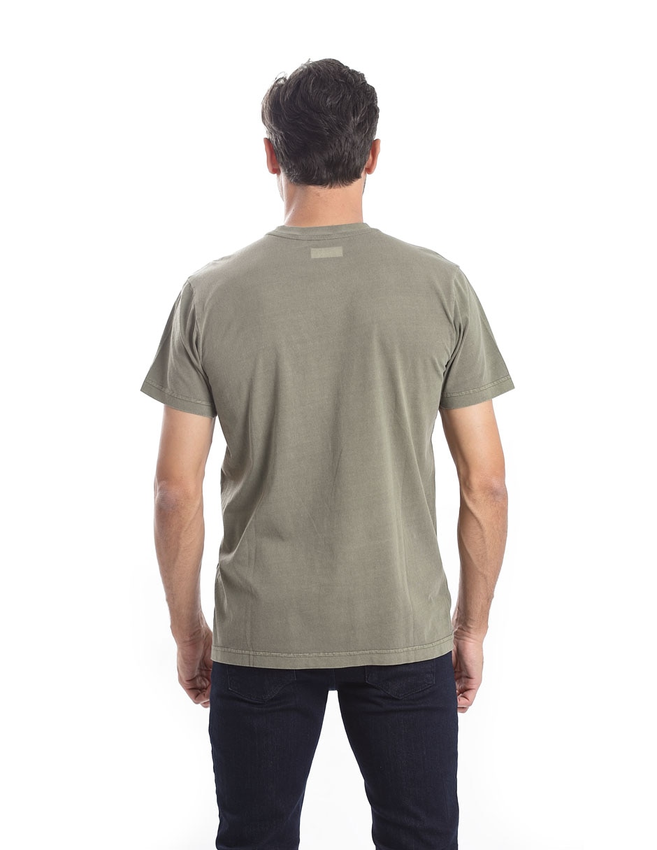 Playera cuello redondo para hombre 2