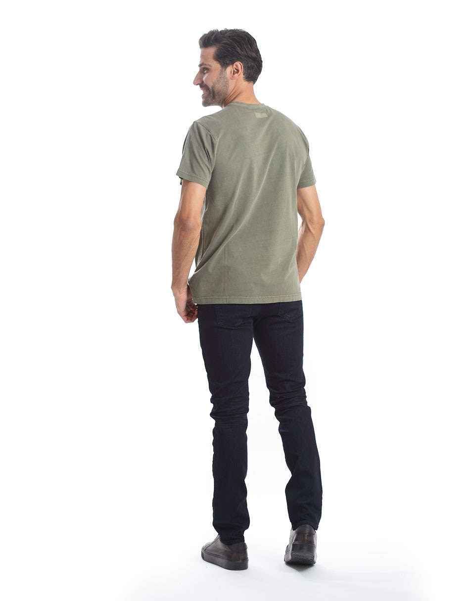 Playera cuello redondo para hombre 5