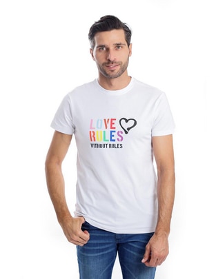 Playera cuello redondo para hombre