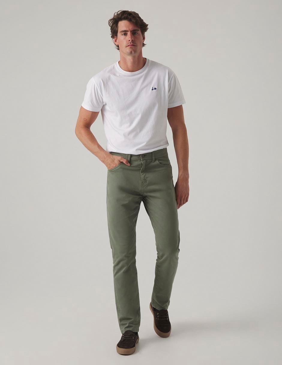 Pantalón chino straight para hombre 4