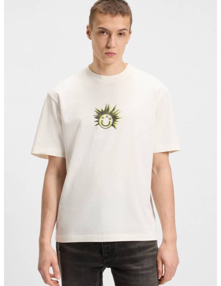 Playera cuello redondo para hombre