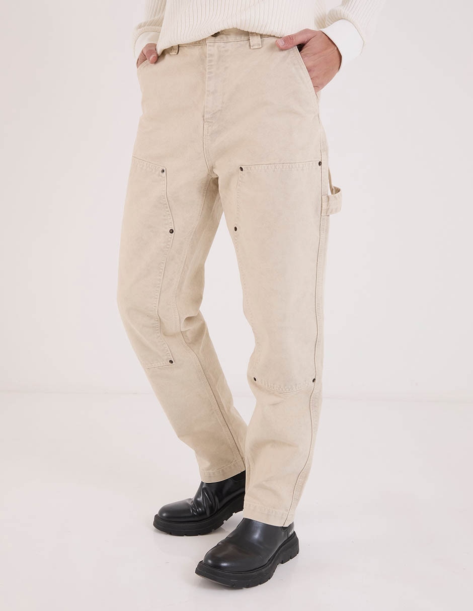 Pants con botón para hombre Pants con botón para hombre