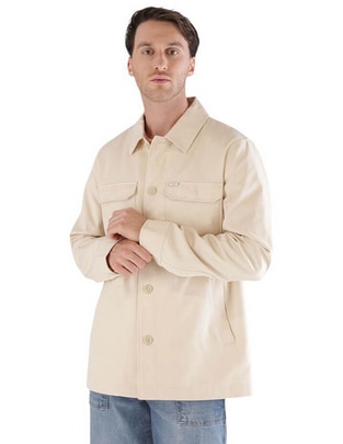 Sobrecamisa casual manga larga para hombre