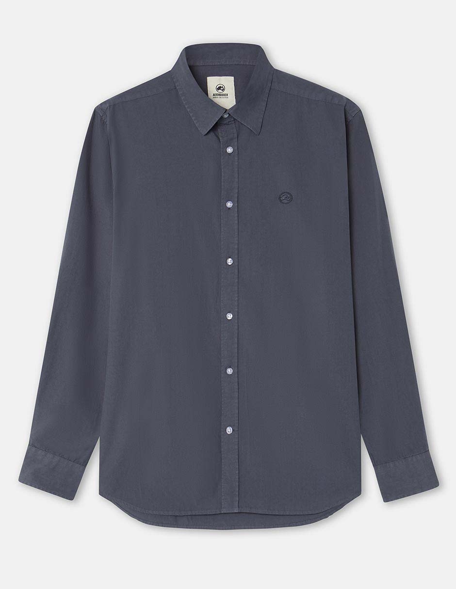 Camisa casual Altonadock de algodón manga larga para hombre