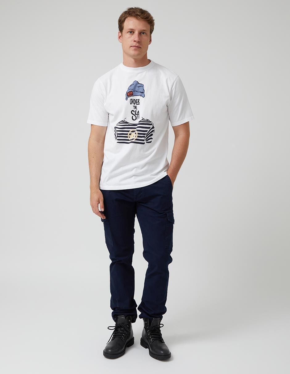 Playera cuello redondo para hombre 3