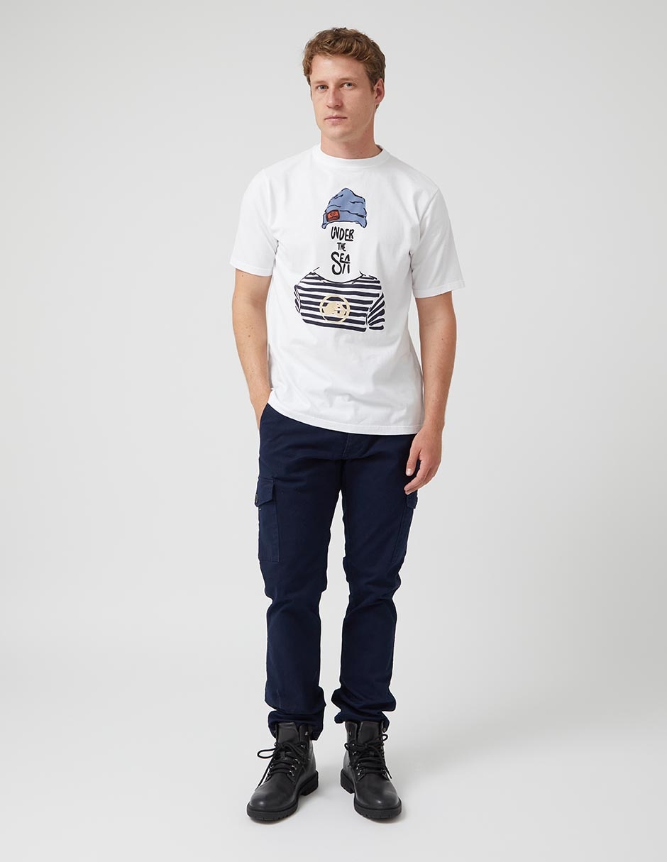 Playera cuello redondo para hombre 4