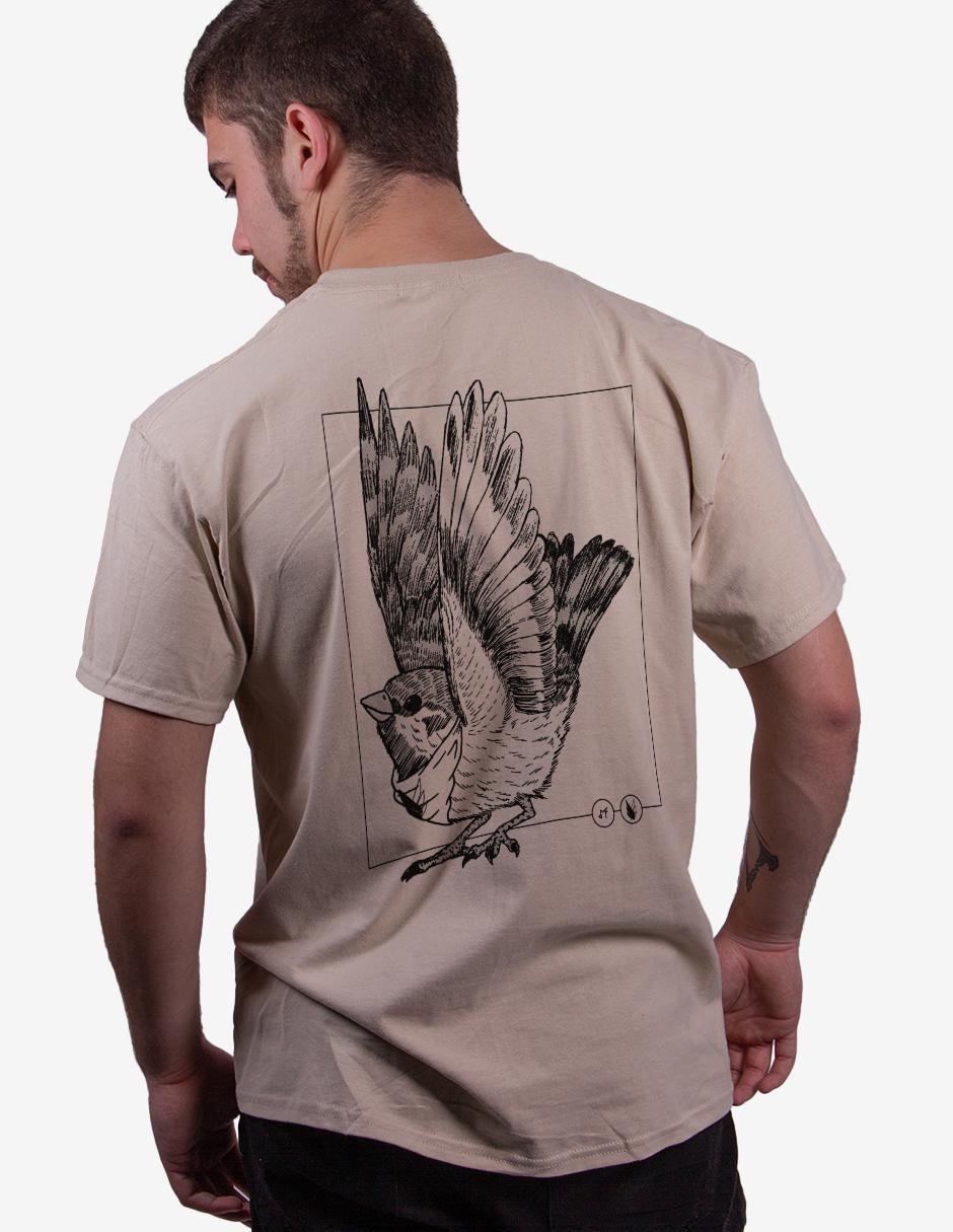 Playera Fauna Division cuello redondo para hombre 2