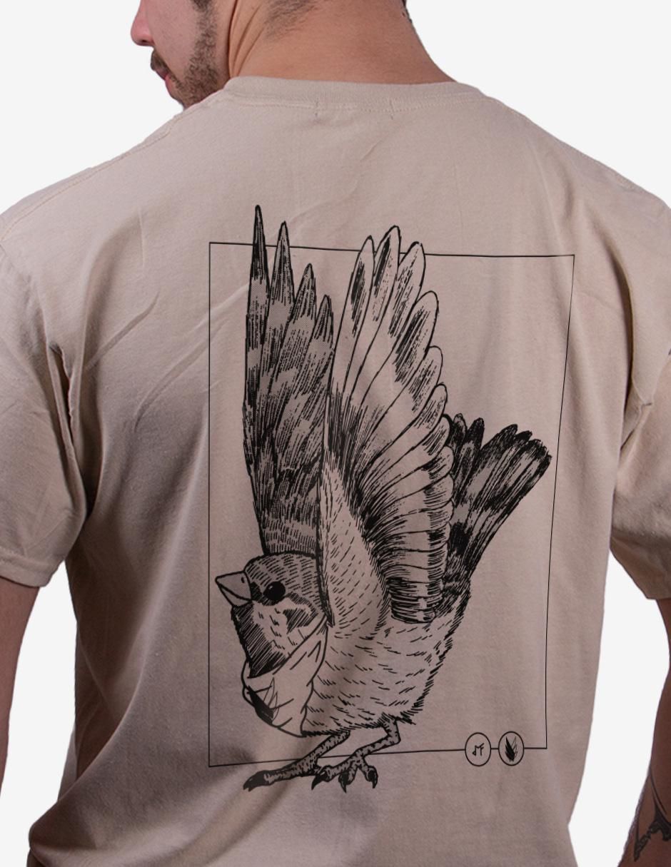 Playera Fauna Division cuello redondo para hombre 3