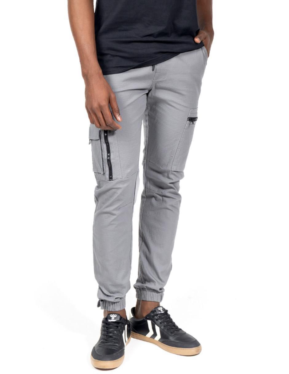 Jogger skinny con bolsillos para hombre