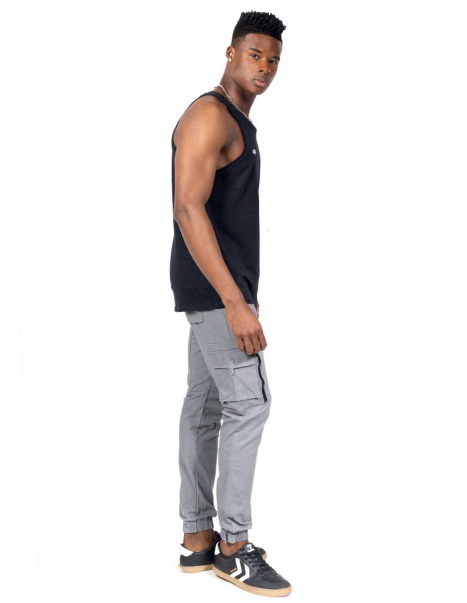 Jogger skinny con bolsillos para hombre