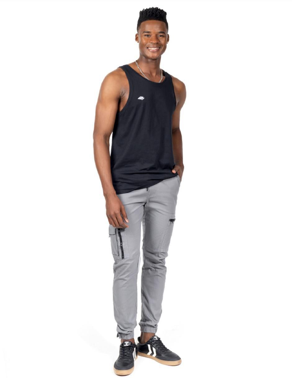 Jogger skinny con bolsillos para hombre