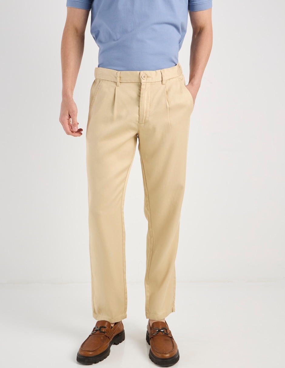 Pantalón chino slim Elemento Uomo de algodón para hombre