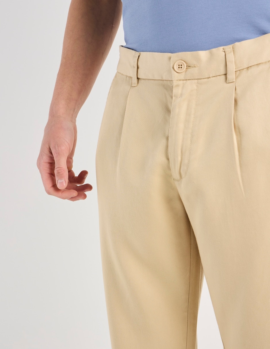 Pantalón chino slim Elemento Uomo de algodón para hombre