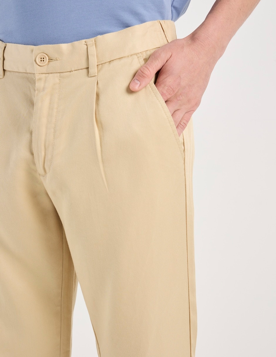 Pantalón chino slim Elemento Uomo de algodón para hombre