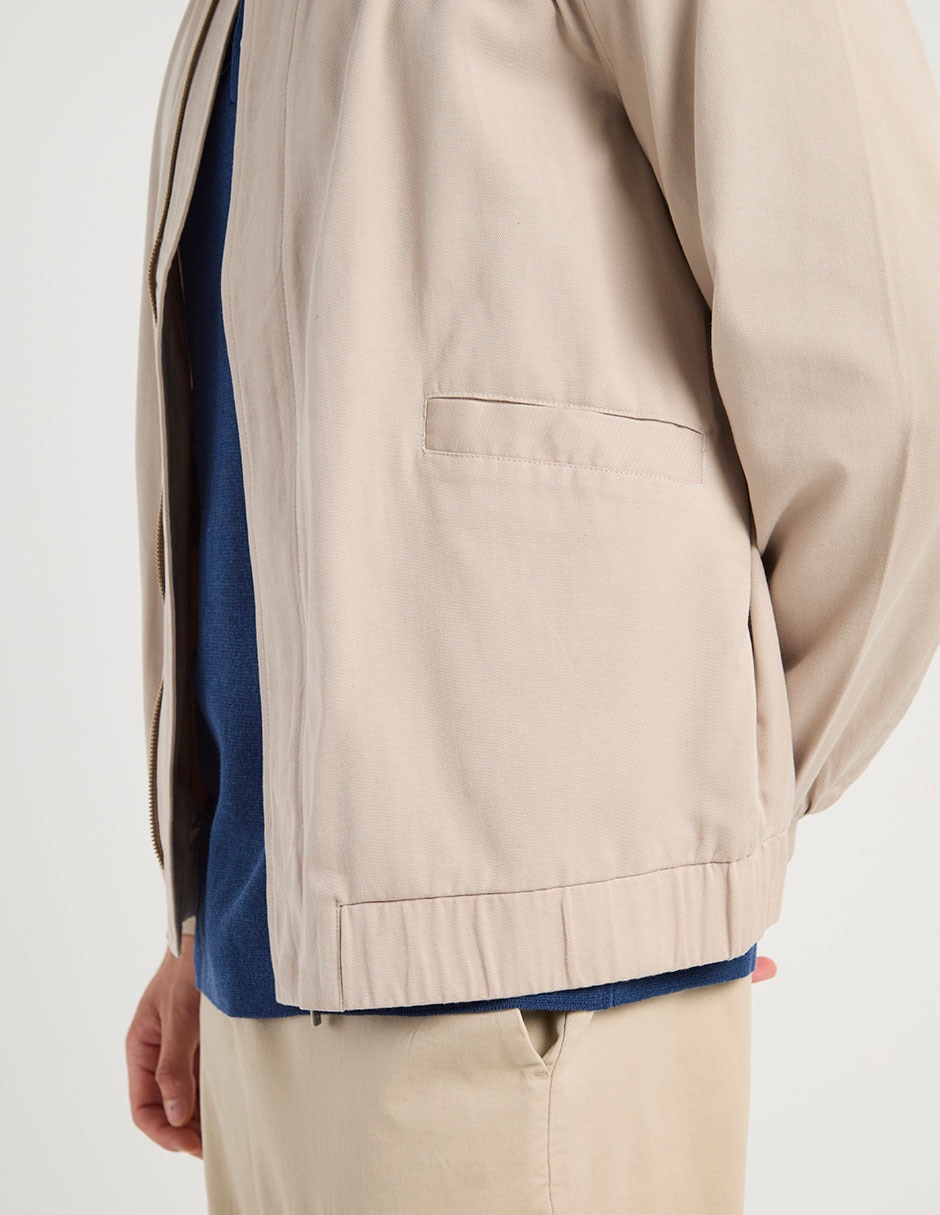Chamarra bomber con bolsillos para hombre 5