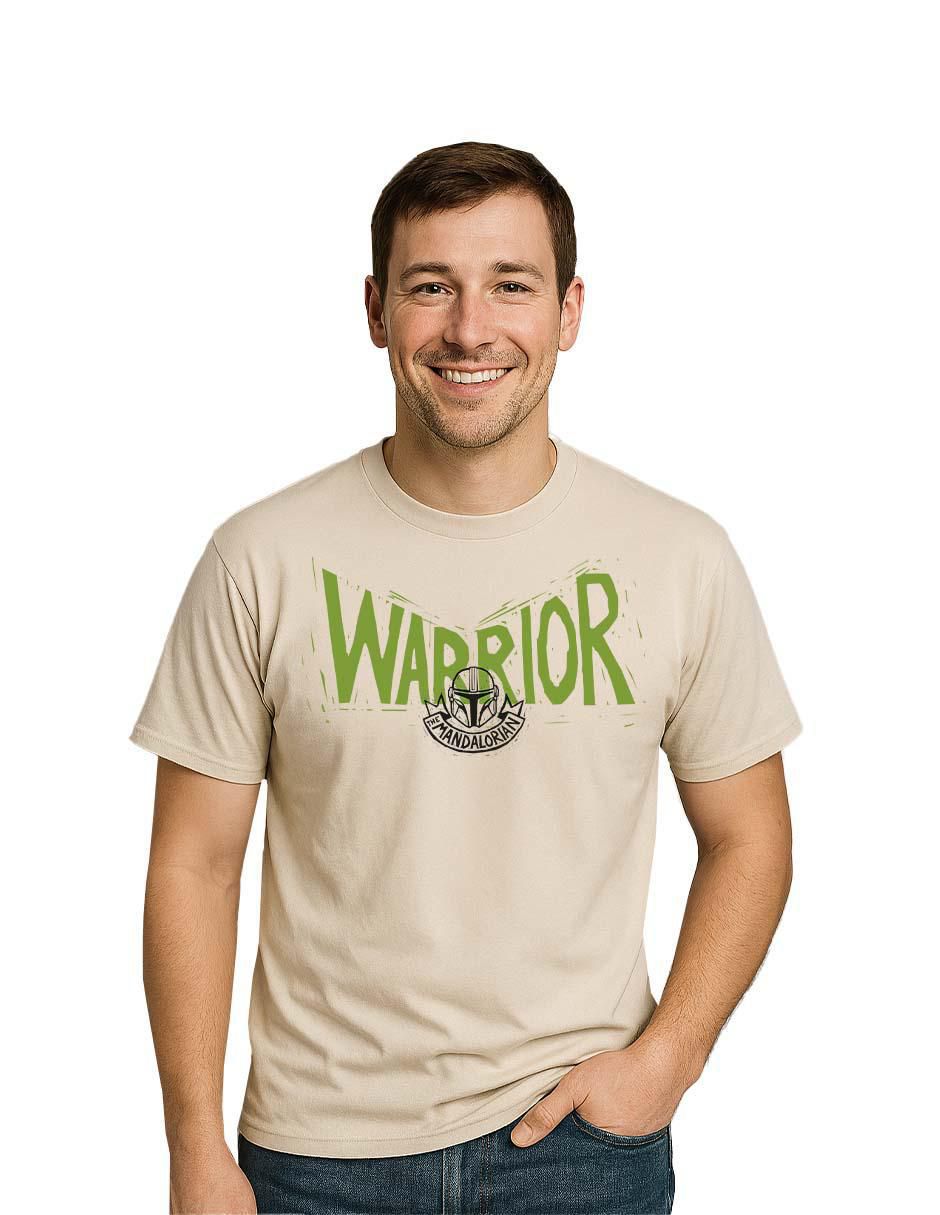 Playera The Mandalorian cuello redondo para hombre Playera The Mandalorian cuello redondo para hombre